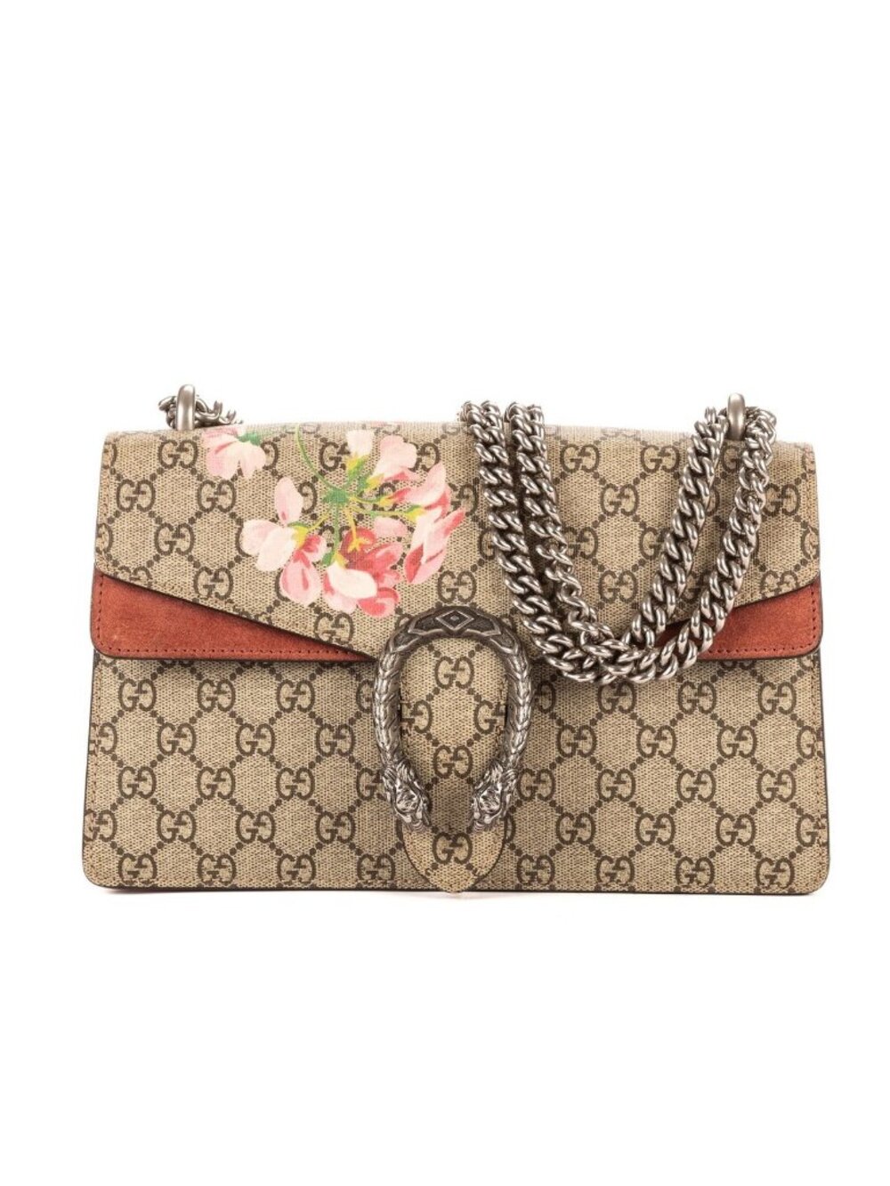 Gucci Blooms Dionysus Beige Burgundy Supreme Canvas Jacket